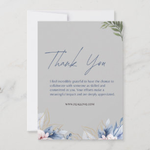 Personalized Thank You Note with Custom MESSAGE