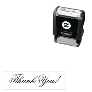Personalized Thank You Self Inking Stamp