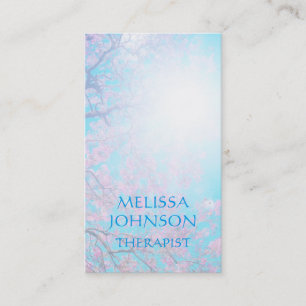 Personalized Therapist Psychologist Business Cart Business Card