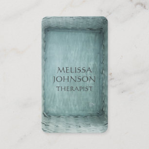 Personalized Therapist Psychologist Business Cart Business Card
