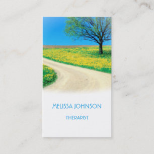Personalized Therapist Psychologist Business Cart Business Card