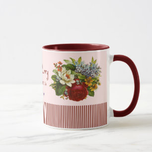 Personalized This Mummy Is Loved By Mug, Vintage Mug