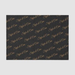 Personalized Tissue Paper with Name Pattern Print