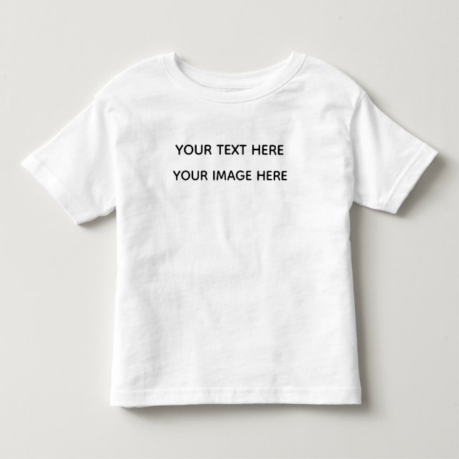 PERSONALIZED TODDLER T-SHIRT (Front)