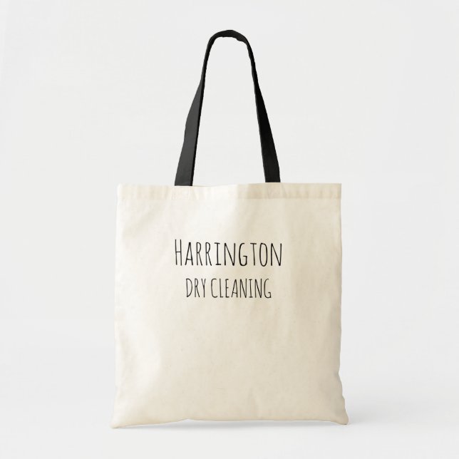 Personalized | Tote Bag | Dry Cleaning (Front)