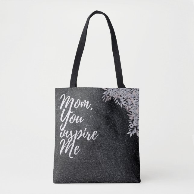 Personalized Tote Bag For Mom Gift Idea (Front)