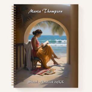 Personalized Travel Journal, Sketchbook & Custom Notebook