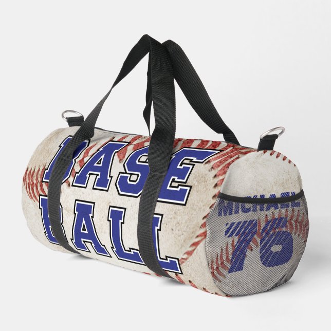 Personalized Trendy Baseball team illustration Duffle Bag (Right Corner)