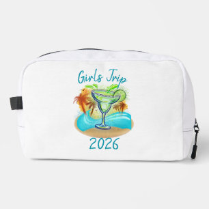 Personalized Tropical Island Toiletry Bag