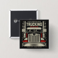 Personalized Trucking 18 Wheeler BIG RIG Trucker