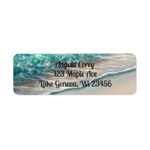 Personalized Turquoise Ocean Waves