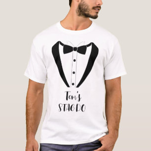 Personalized Tuxedo STAGDO  T-Shirt