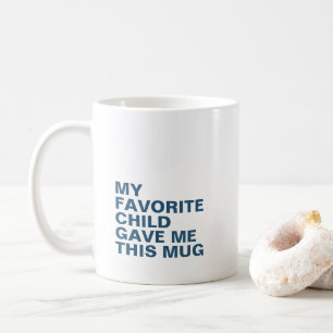 Personalized Typography Mug with Initial 