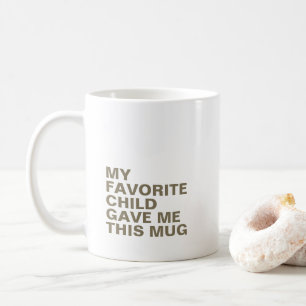 Personalized Typography Mug with Initial