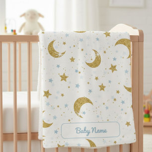 Personalized Under the Stars Soft Blanket 