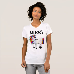 PERSONALIZED UNICORN NAME CUSTOM T-SHIRTS