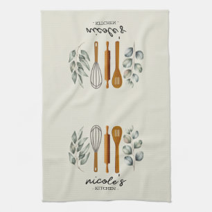 Personalized Utensils Tea Towel