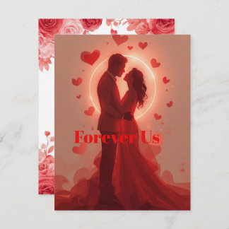 Personalized Valentine Mug for Couple | Forever Us Holiday Card