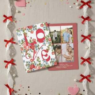 Personalized Valentine’s Day Card with Photo Rom