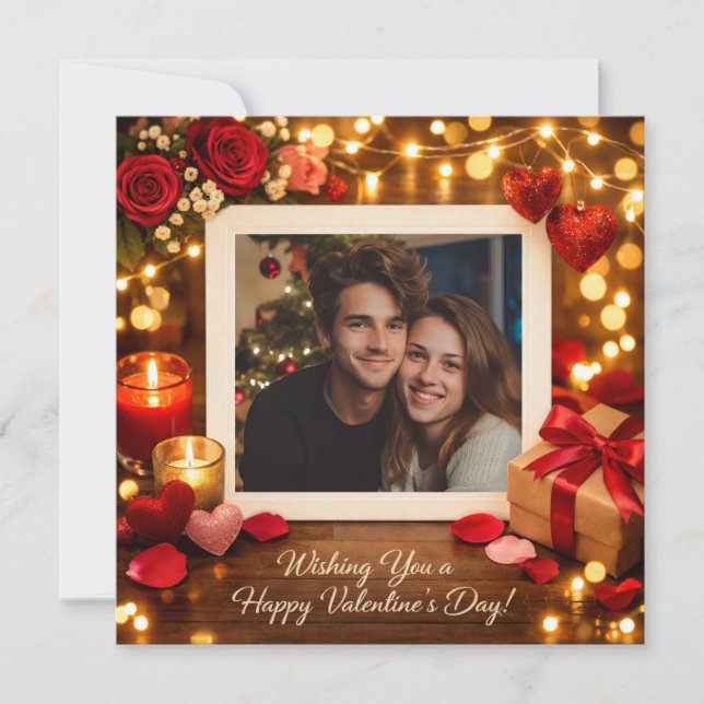 Personalized Valentine’s Day Card your Photo (Front)