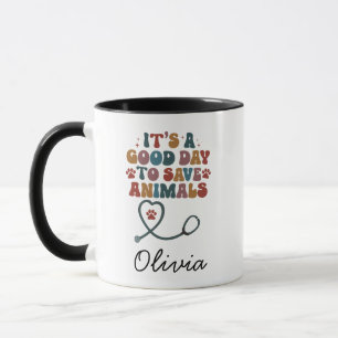 Personalized Veterinarian mug, Custom Animal Lover Mug