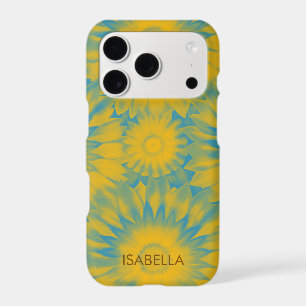 Personalized Vibrant Sunflower Tie-Dye Art