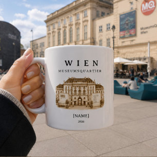Personalized Vienna Museumsquartier Mug Name