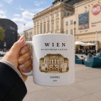 Personalized Vienna Museumsquartier Mug | Name