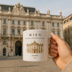 Personalized Vienna Palais Liechtenstein Coffee Mug