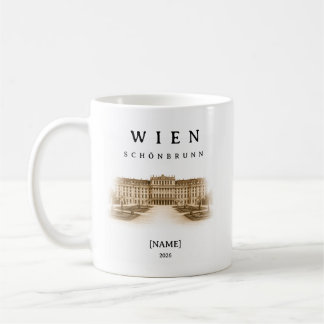 Personalized Vienna Schoenbrunn | Name & Year Coffee Mug