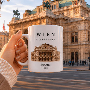 Personalized Vienna State Opera Cup Name