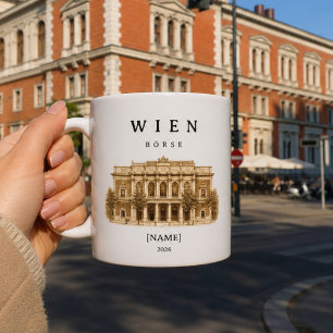 Personalized Vienna Stock Exchange Mug   Name & Ye