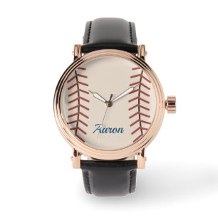 Personalized Vintage Baseball Watch 