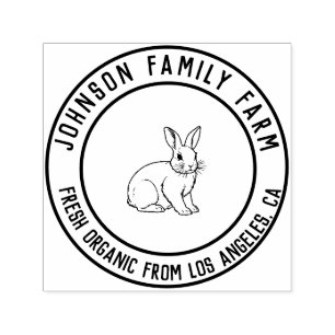 Personalized Vintage Family Farm Self-inking Stamp
