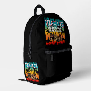 PERSONALIZED VINTAGE YEAR BIRTHDAY GIFT T-Shirt Printed Backpack