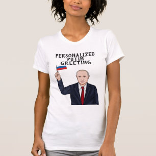 PERSONALIZED VLADIMIR PUTIN T-Shirt