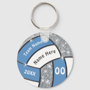 Personalized Volleyball Party Favors Gifts, CHEAP Key Ring