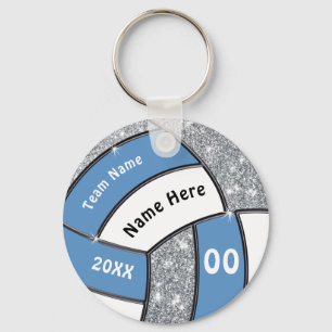 Personalized Volleyball Party Favors Gifts, CHEAP Key Ring
