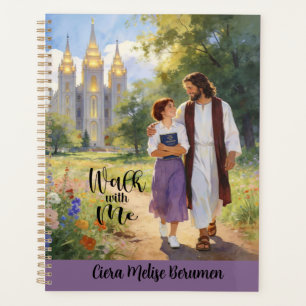 Personalized 'Walk with Me' Christian LDS Planner5 Planner