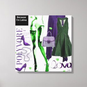 Personalized Wall Art: Gift of Love Canvas Print