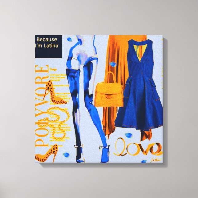 Personalized Wall Art: Gift of Love Canvas Print (Front)