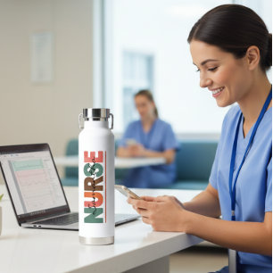 Personalized Water Bottle for School Nurses