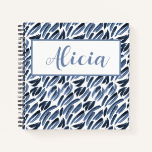 PERSONALIZED WATERCOLOR DESIGN Notebook
