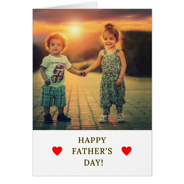 Personalized We Love You Dad Photo Fathers Day (Front)