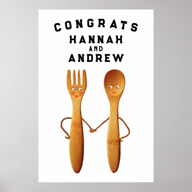 Personalized Wedding Congrats Decoration (Front)