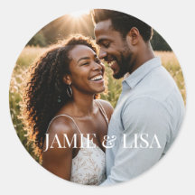 Personalized Wedding Favor Stickers – Easy Edit 