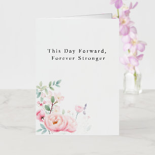Personalized Wedding Greeting Card – "This Day For