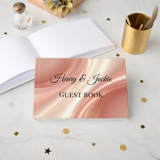 Personalized Wedding Guest Book