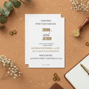 Personalized Wedding Invite – Elegant Design