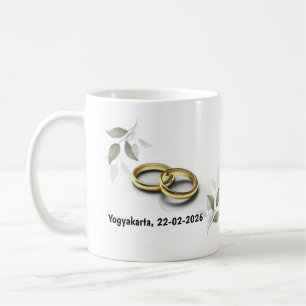 Personalized Wedding Mug – Custom Names & Date Gif